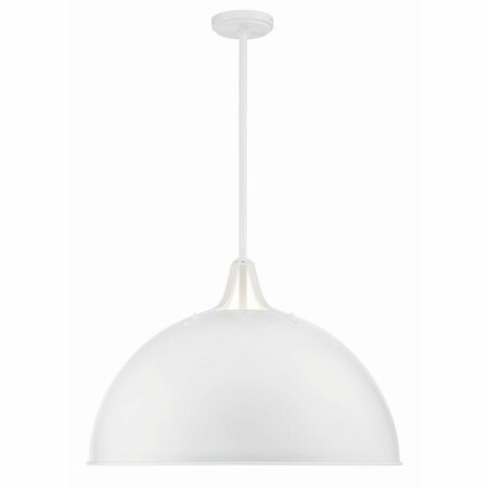CRYSTORAMA soto 3 Light White Chandelier sOT-18017-WH